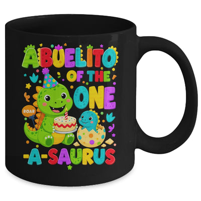Abuelito Of The One-A-Saurus 1St Birthday Boy T-Rex Dinosaur Mug | siriusteestore