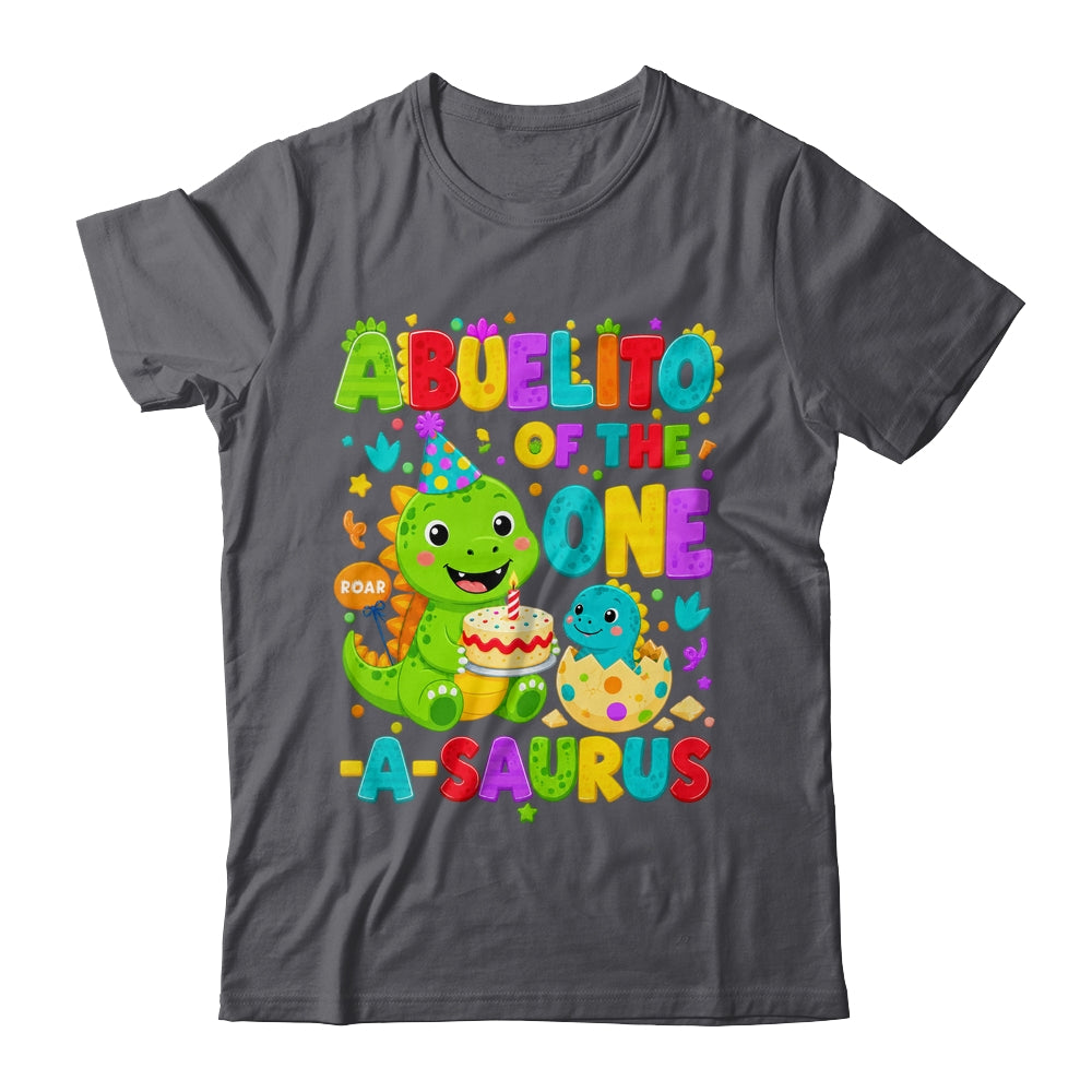 Abuelito Of The One-A-Saurus 1St Birthday Boy T-Rex Dinosaur Shirt & Hoodie | siriusteestore