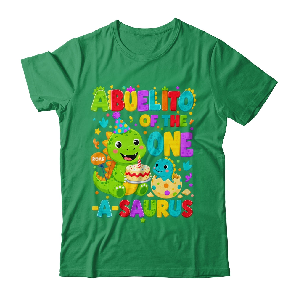 Abuelito Of The One-A-Saurus 1St Birthday Boy T-Rex Dinosaur Shirt & Hoodie | siriusteestore