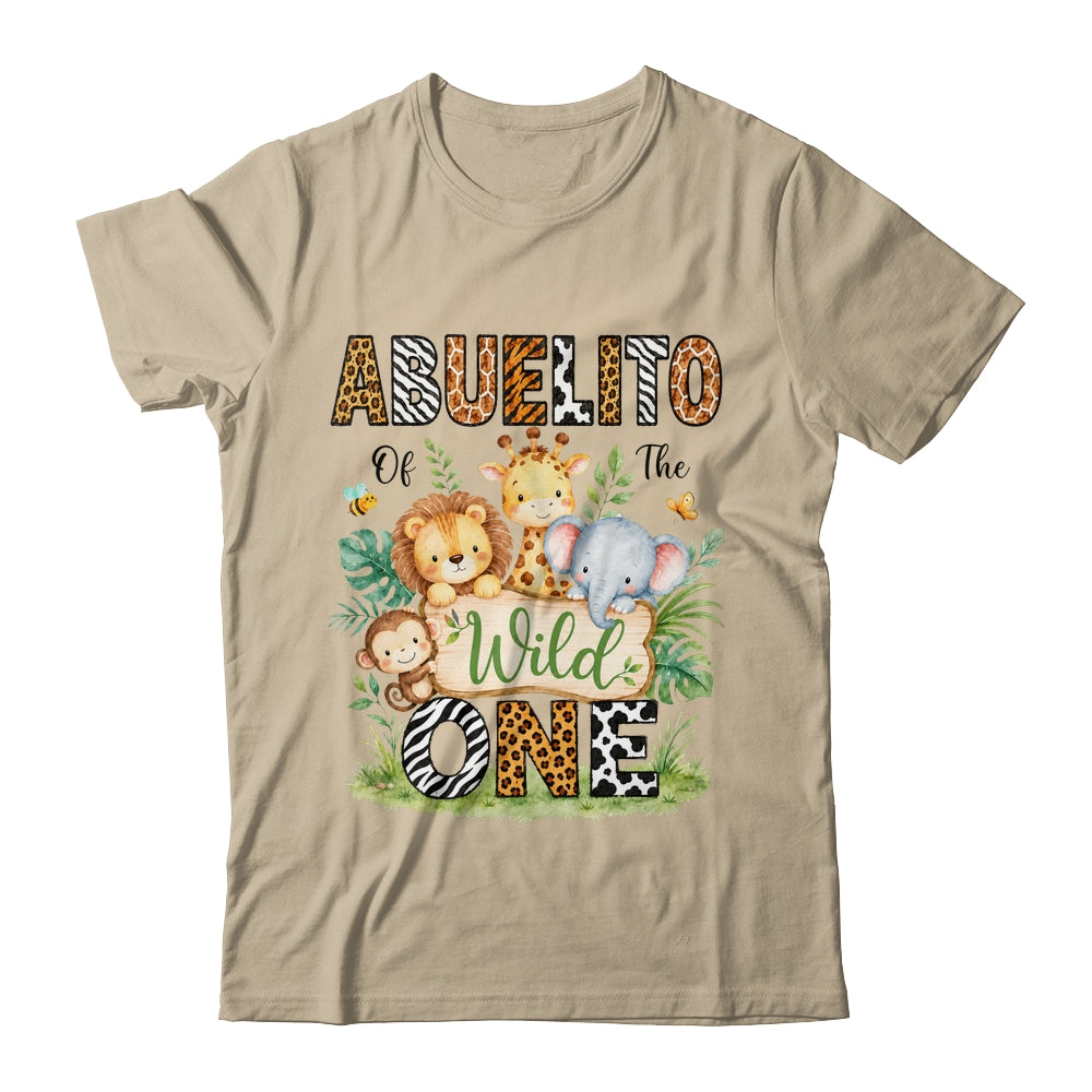 Abuelito Of The Wild One First Birthday Boy Jungle Safari Shirt & Hoodie | siriusteestore