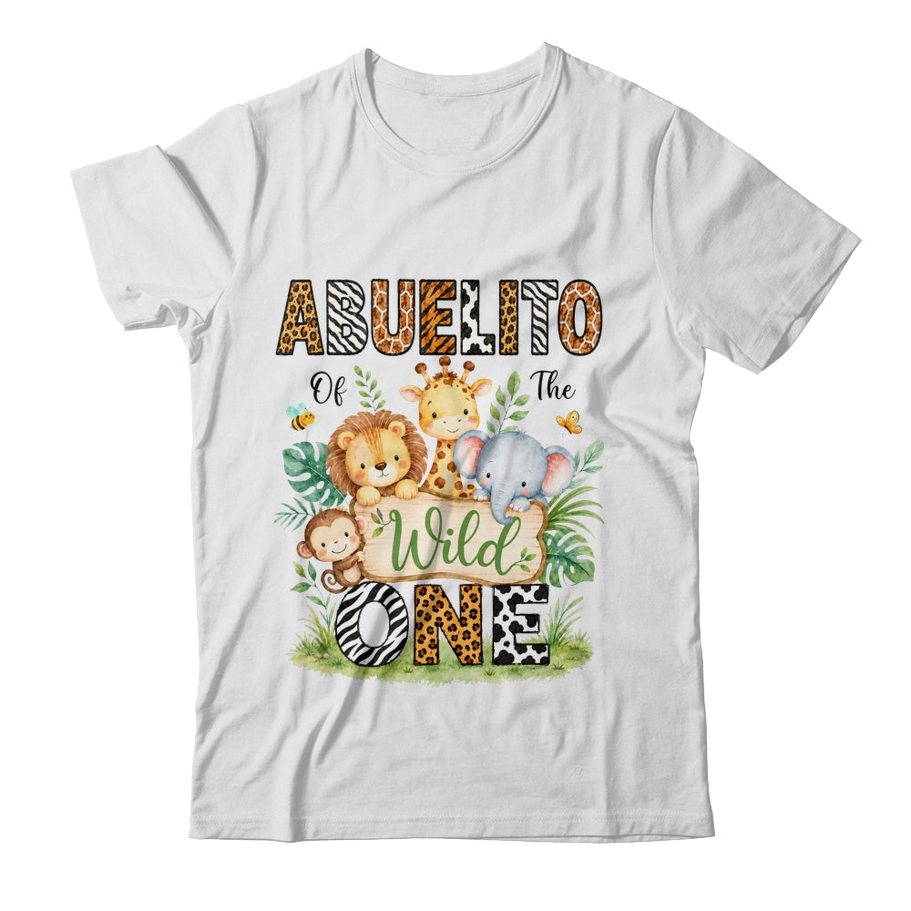 Abuelito Of The Wild One First Birthday Boy Jungle Safari Shirt & Hoodie | siriusteestore