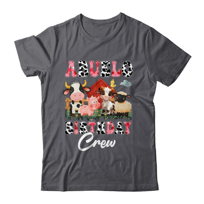 Abuelo Birthday Crew Farm Cow Birthday Boy Girl Family Shirt & Hoodie | siriusteestore