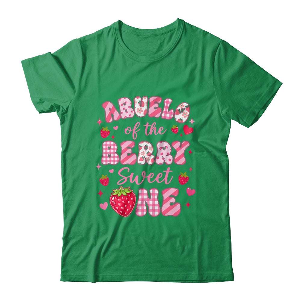Abuelo Of The Berry Sweet One Strawberry First Birthday Shirt & Hoodie | siriusteestore