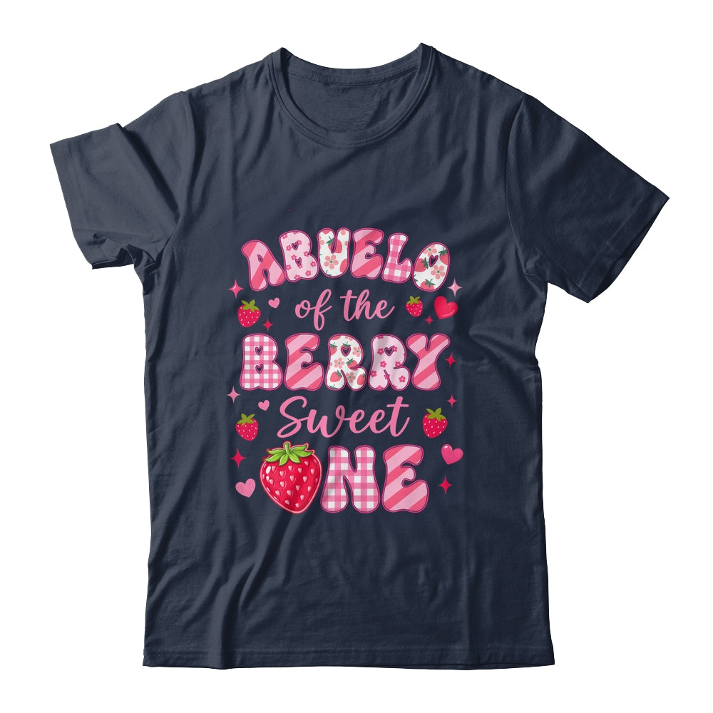 Abuelo Of The Berry Sweet One Strawberry First Birthday Shirt & Hoodie | siriusteestore