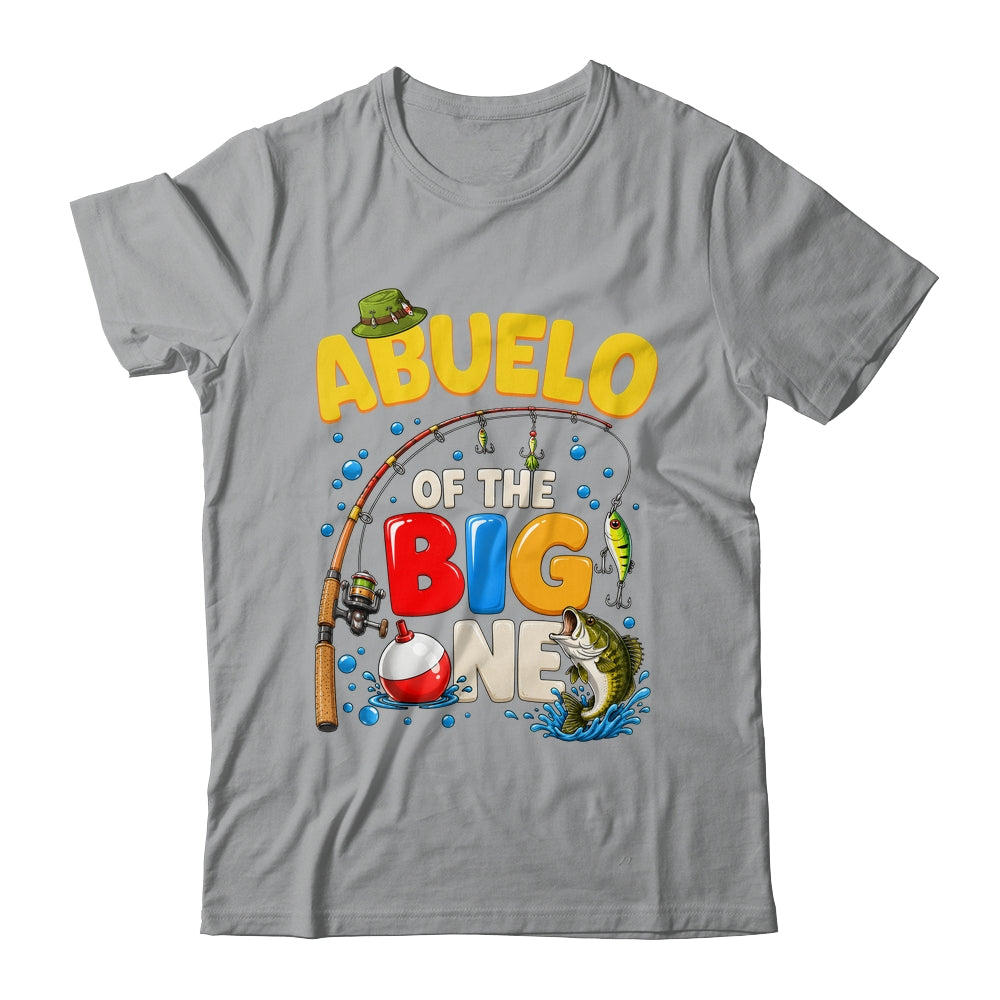 Abuelo Of The Big One Fishing Birthday Boy Family Party Shirt & Hoodie | siriusteestore