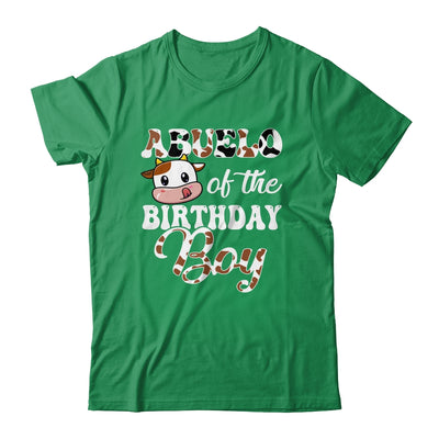 Abuelo Of The Birthday Boy Cow Farm 1st Birthday Boy Shirt & Hoodie | siriusteestore