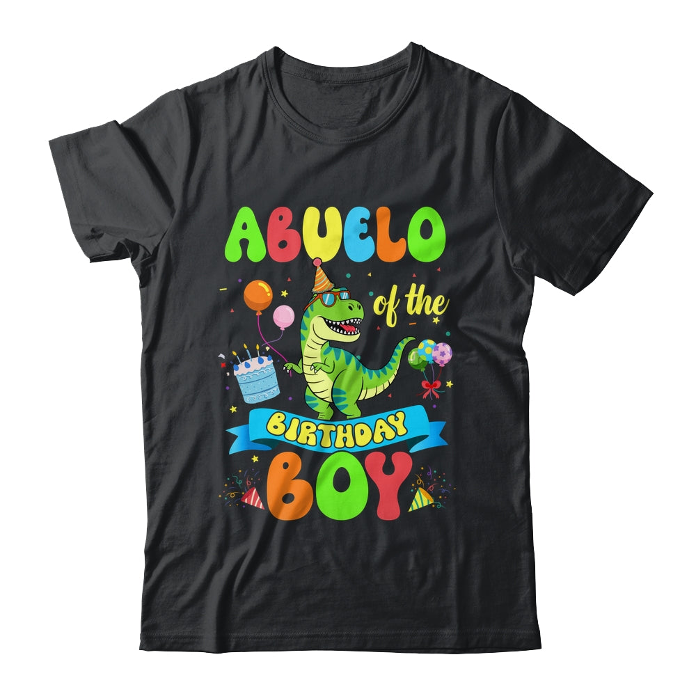 Abuelo Of The Birthday Boy TRex Dinosaur Birthday Family Shirt & Hoodie | siriusteestore