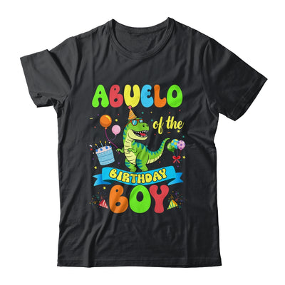 Abuelo Of The Birthday Boy TRex Dinosaur Birthday Family Shirt & Hoodie | siriusteestore