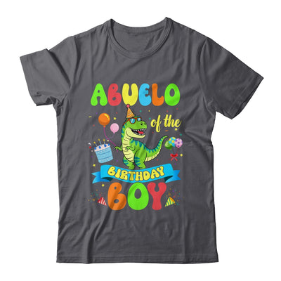 Abuelo Of The Birthday Boy TRex Dinosaur Birthday Family Shirt & Hoodie | siriusteestore