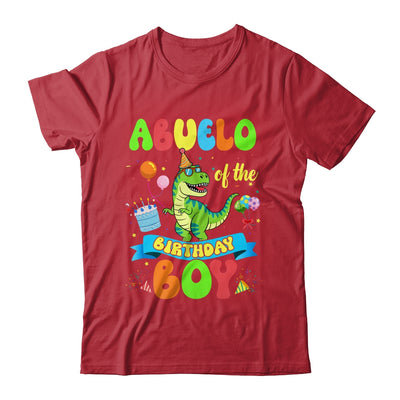 Abuelo Of The Birthday Boy TRex Dinosaur Birthday Family Shirt & Hoodie | siriusteestore