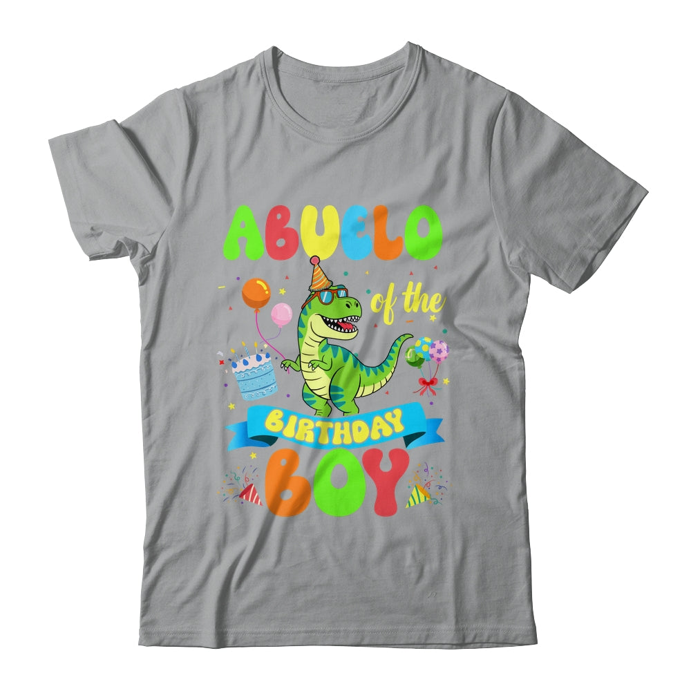 Abuelo Of The Birthday Boy TRex Dinosaur Birthday Family Shirt & Hoodie | siriusteestore