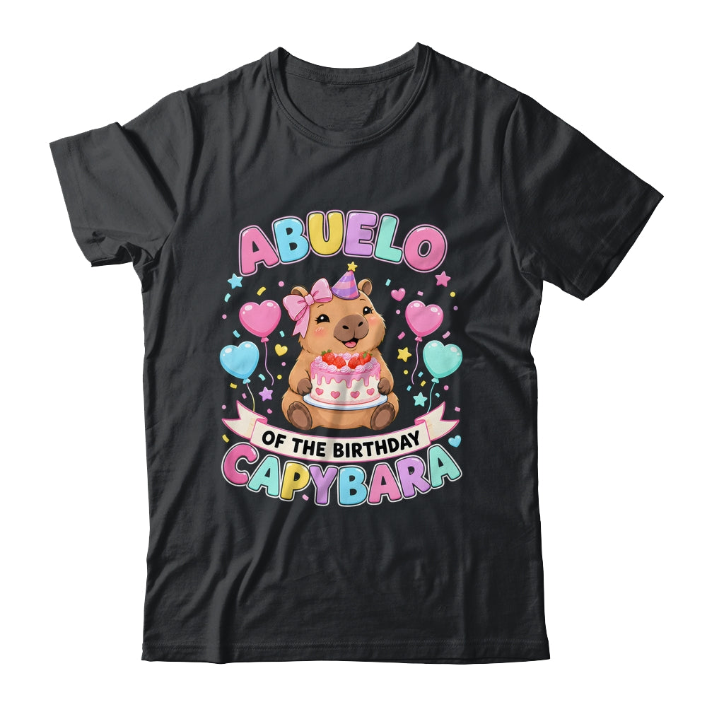 Abuelo Of The Birthday Capybara Birthday Girl Family Shirt & Hoodie | siriusteestore