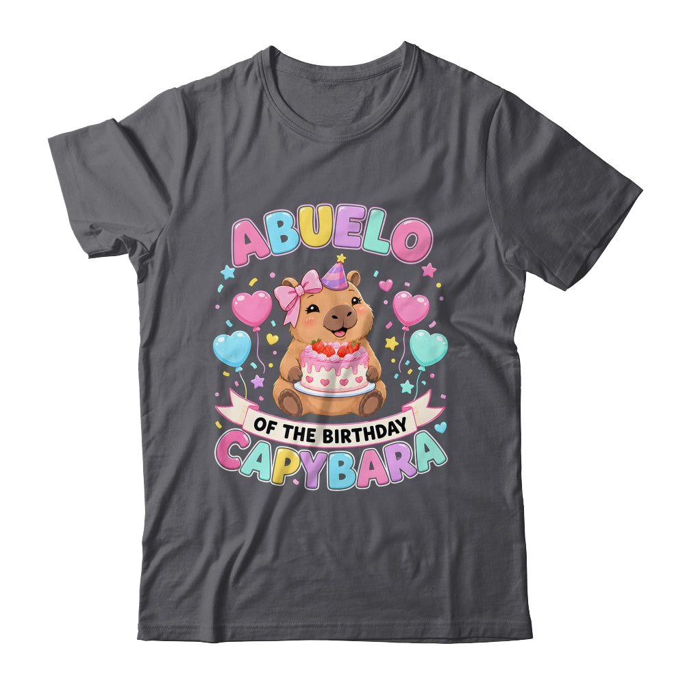 Abuelo Of The Birthday Capybara Birthday Girl Family Shirt & Hoodie | siriusteestore