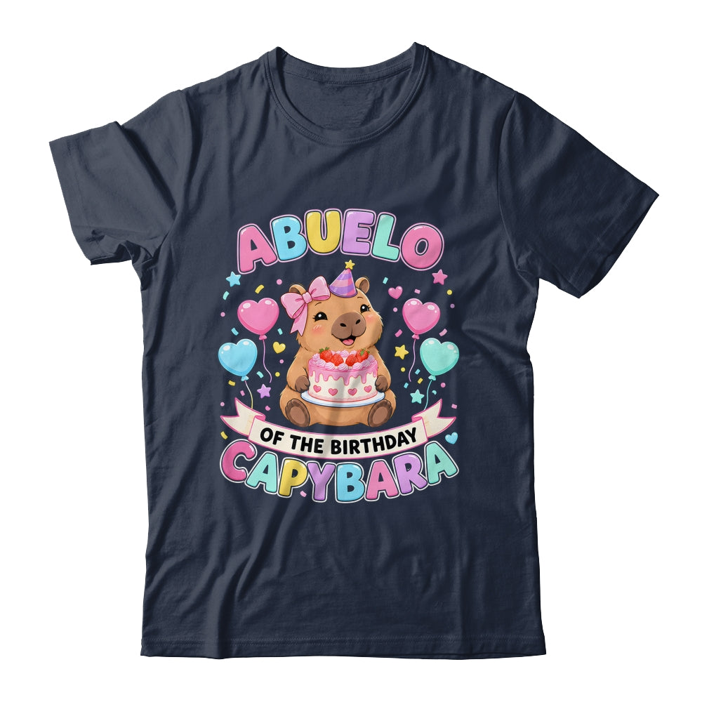 Abuelo Of The Birthday Capybara Birthday Girl Family Shirt & Hoodie | siriusteestore
