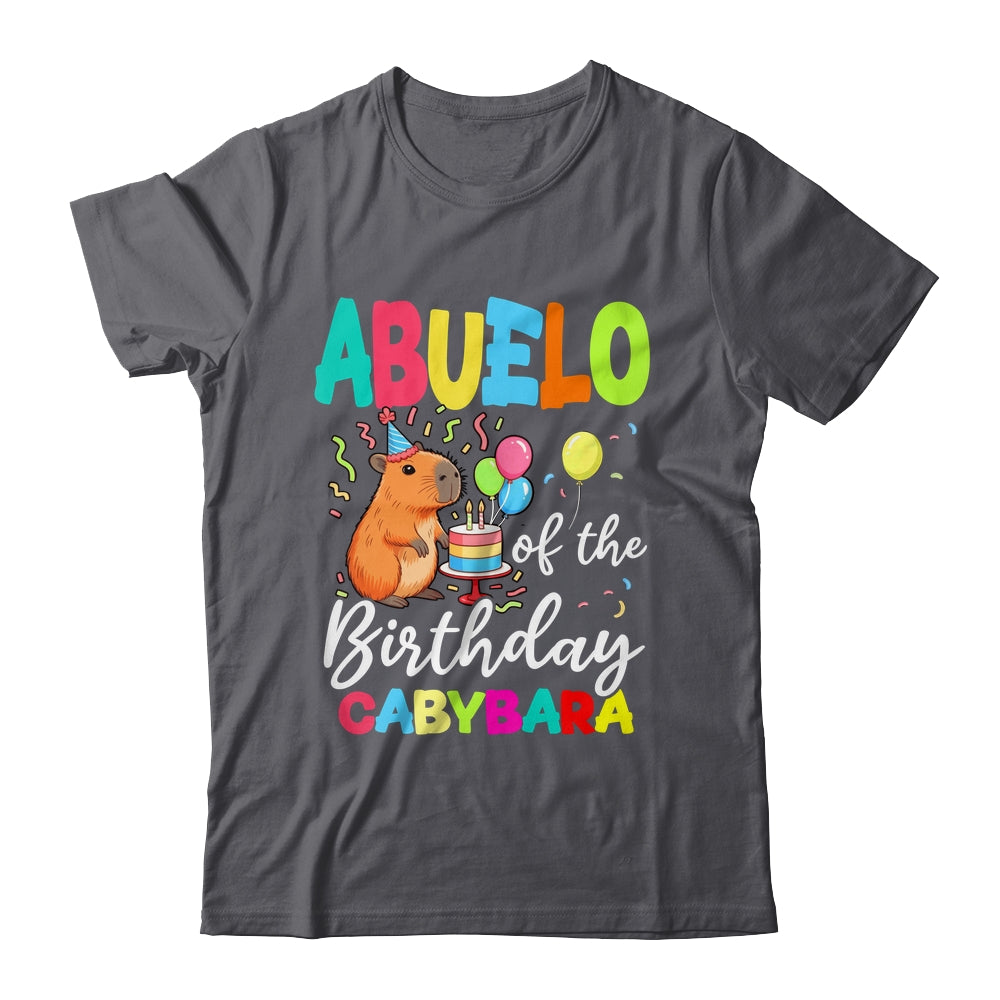 Abuelo Of The Birthday Capybara Girl Bday Party Family Shirt & Hoodie | siriusteestore