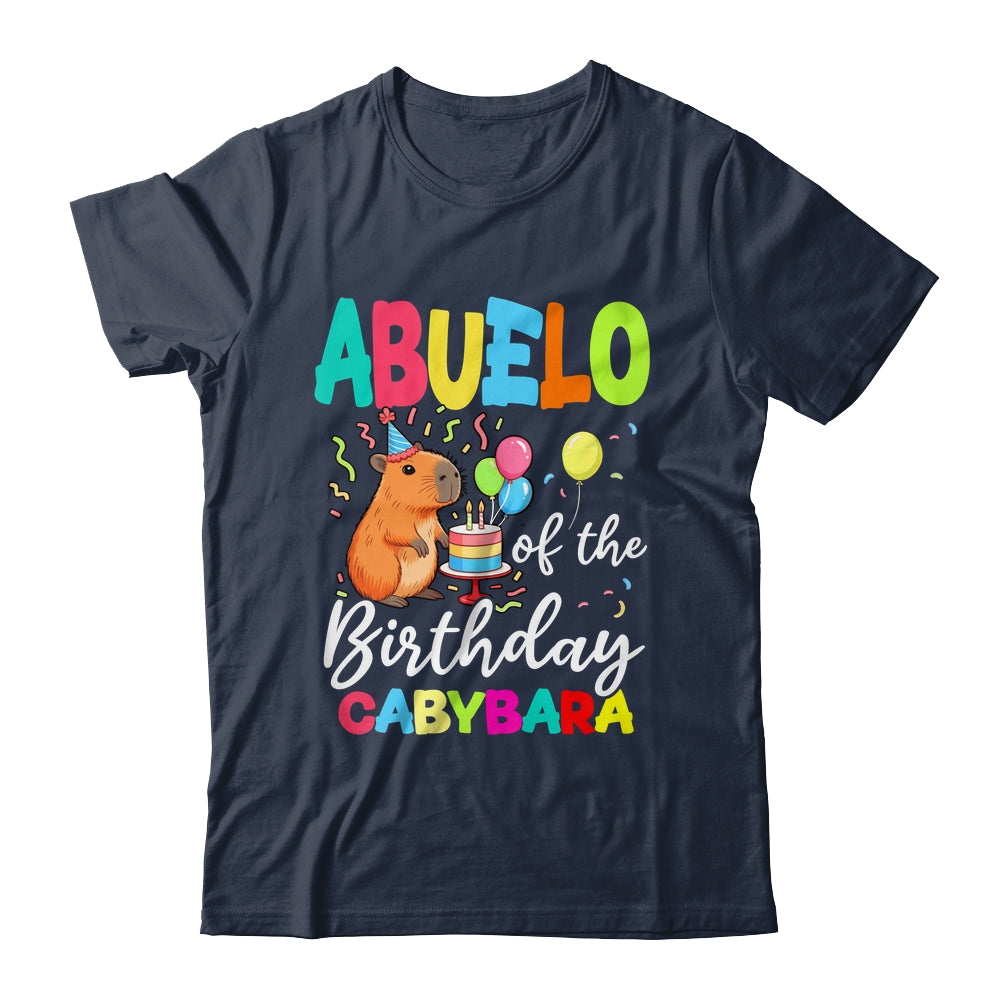 Abuelo Of The Birthday Capybara Girl Bday Party Family Shirt & Hoodie | siriusteestore