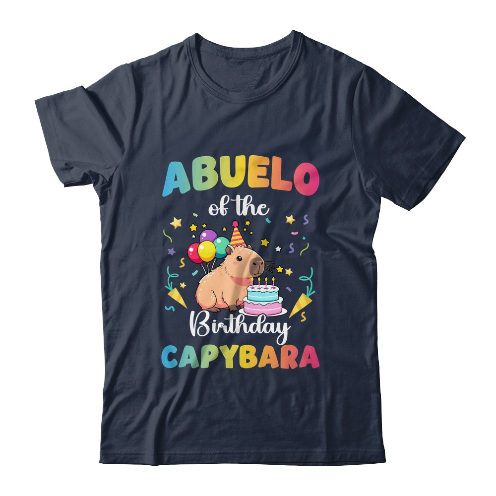 Abuelo Of The Birthday Girl Capybara Bday Party Family Shirt & Hoodie | siriusteestore