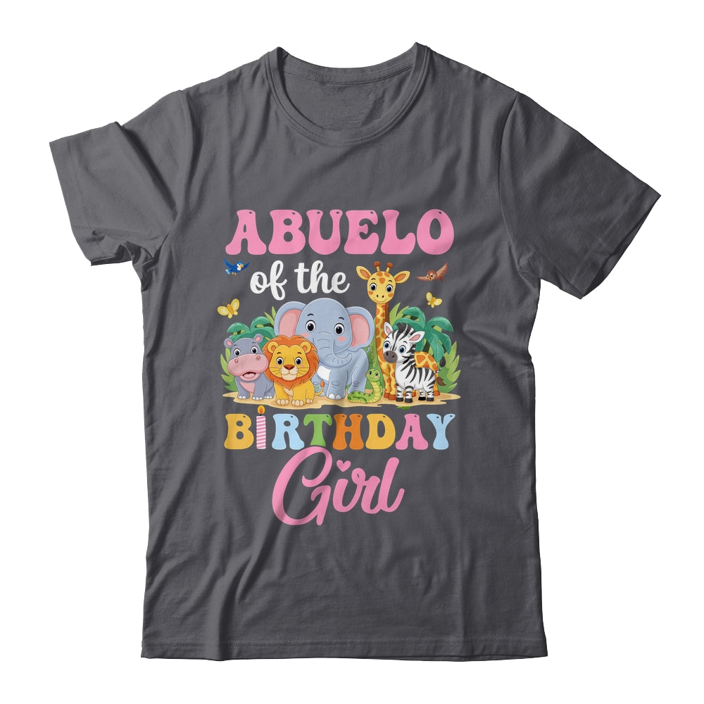 Abuelo Of The Birthday Girl Kids Safari Jungle Animal Shirt & Hoodie | siriusteestore