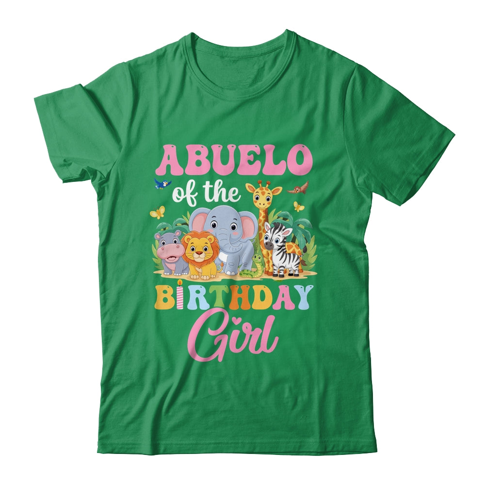 Abuelo Of The Birthday Girl Kids Safari Jungle Animal Shirt & Hoodie | siriusteestore