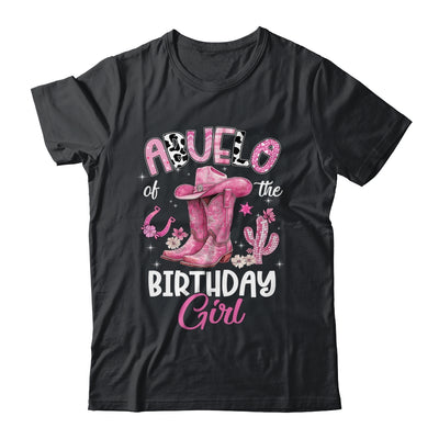 Abuelo Of The Birthday Girl Pink Cowgirl Western Cow Girl Shirt & Hoodie | siriusteestore