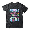 Abuelo Of The Birthday Mermaid Girl Family Matching Party Shirt & Hoodie | siriusteestore