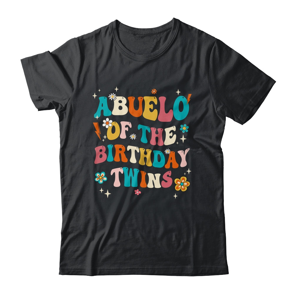 Abuelo Of The Birthday Twins Boys Girls Party Retro Bday Shirt & Hoodie | siriusteestore