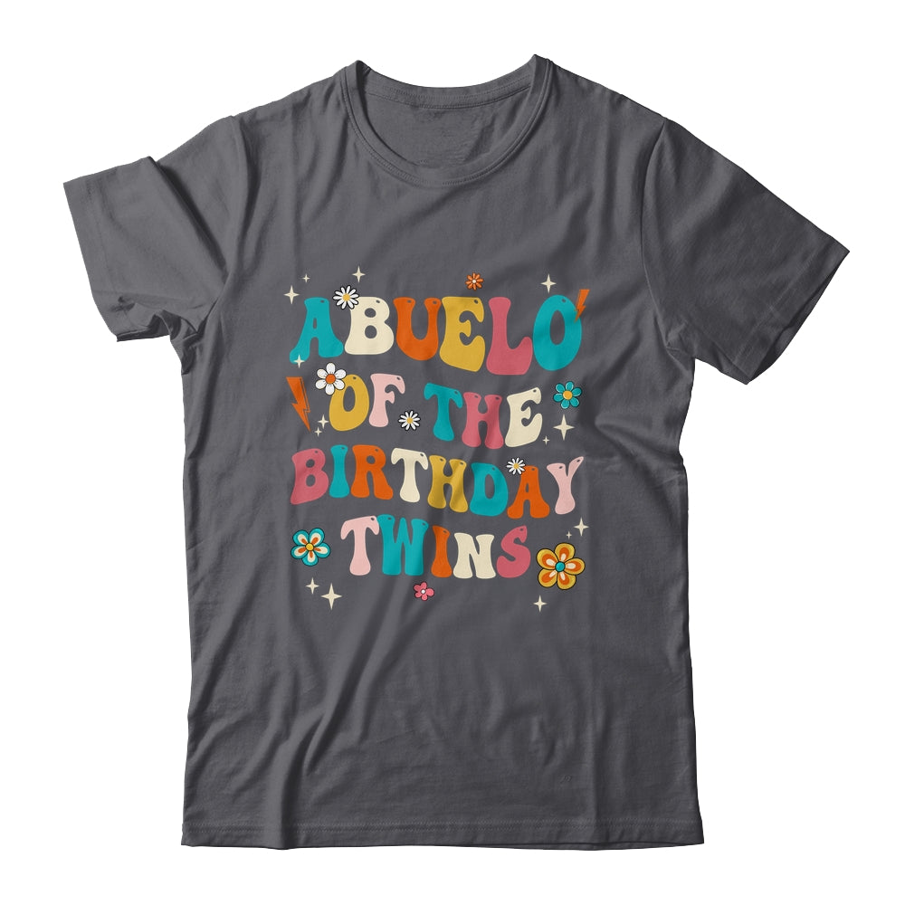 Abuelo Of The Birthday Twins Boys Girls Party Retro Bday Shirt & Hoodie | siriusteestore