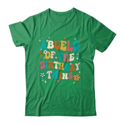 Abuelo Of The Birthday Twins Boys Girls Party Retro Bday Shirt & Hoodie | siriusteestore
