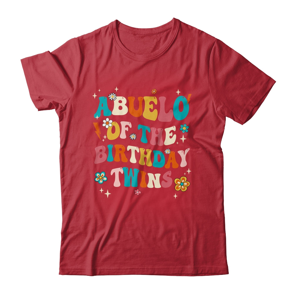 Abuelo Of The Birthday Twins Boys Girls Party Retro Bday Shirt & Hoodie | siriusteestore