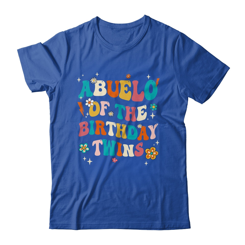 Abuelo Of The Birthday Twins Boys Girls Party Retro Bday Shirt & Hoodie | siriusteestore