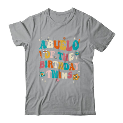 Abuelo Of The Birthday Twins Boys Girls Party Retro Bday Shirt & Hoodie | siriusteestore