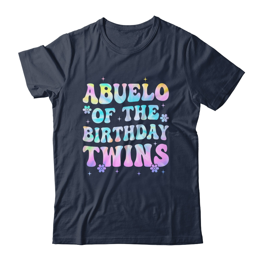 Abuelo Of The Birthday Twins Girls Kids Party Retro Bday Shirt & Hoodie | siriusteestore