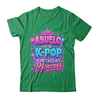 Abuelo Of The K-Pop Birthday Princess Korean Music Lovers Shirt & Hoodie | siriusteestore