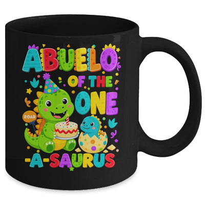 Abuelo Of The One-A-Saurus 1St Birthday Boy T-Rex Dinosaur Mug | siriusteestore