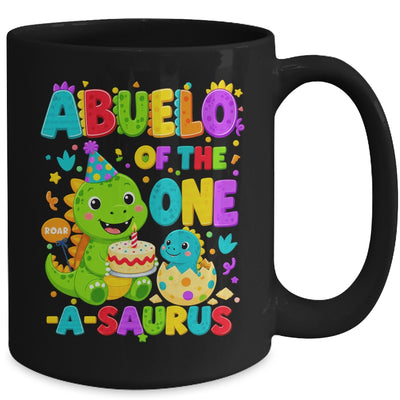 Abuelo Of The One-A-Saurus 1St Birthday Boy T-Rex Dinosaur Mug | siriusteestore