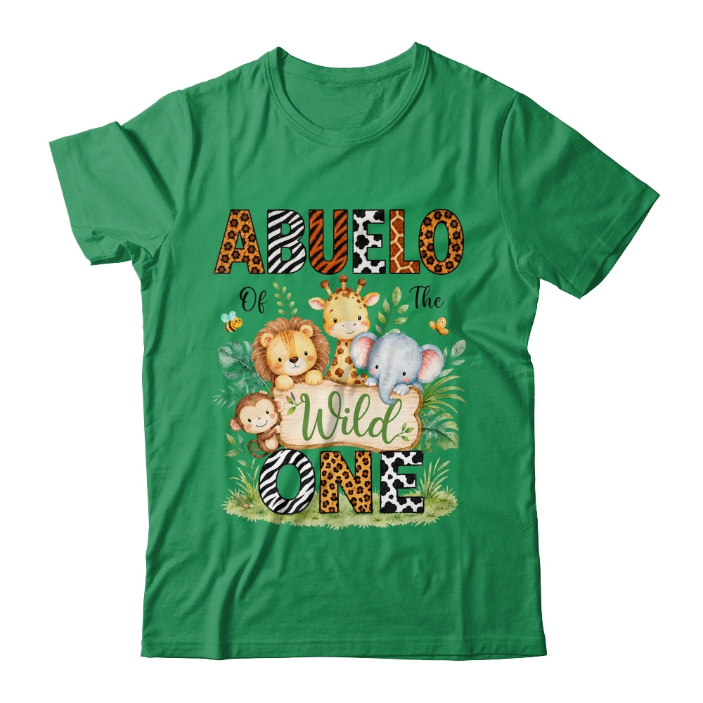 Abuelo Of The Wild One First Birthday Boy Jungle Safari Shirt & Hoodie | siriusteestore