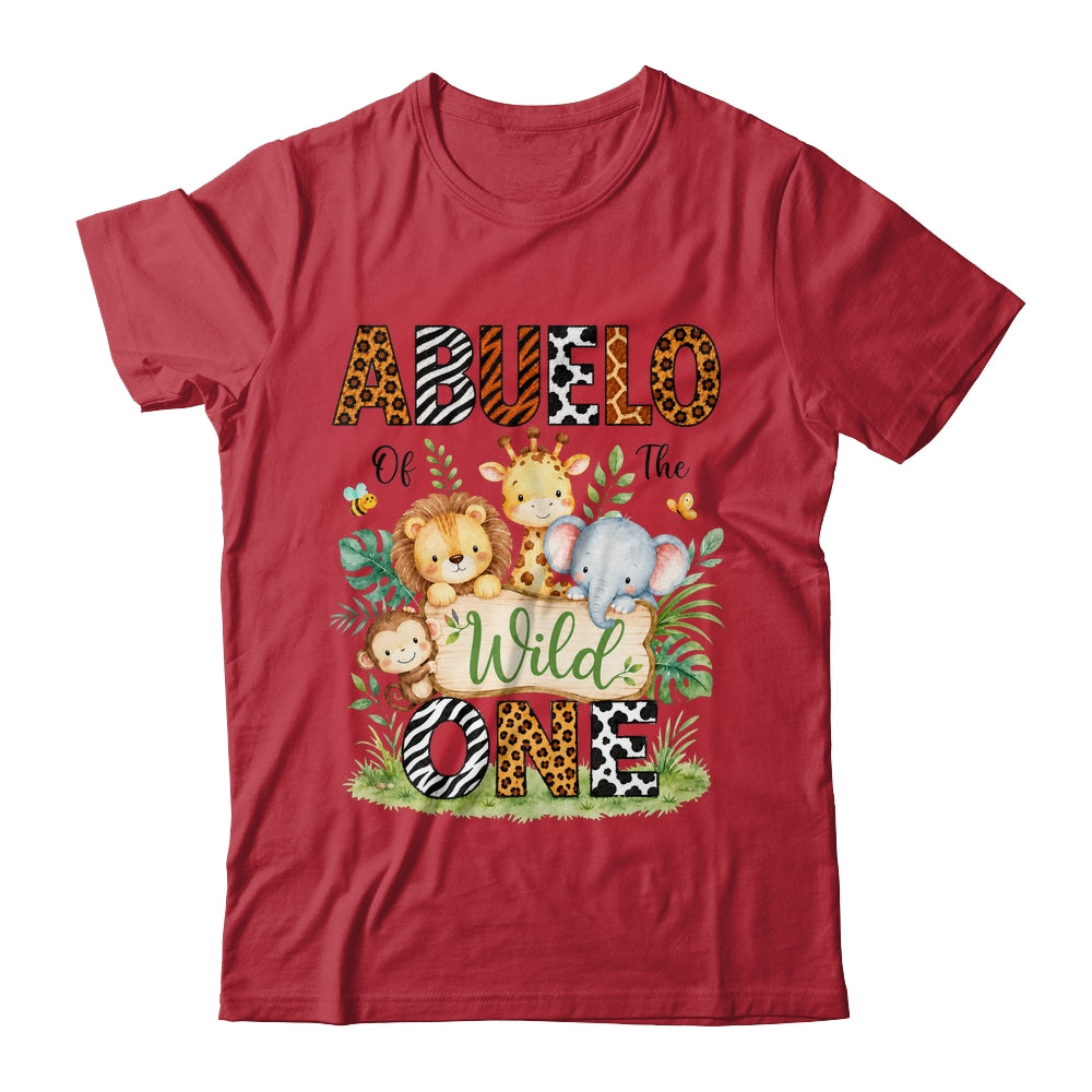 Abuelo Of The Wild One First Birthday Boy Jungle Safari Shirt & Hoodie | siriusteestore