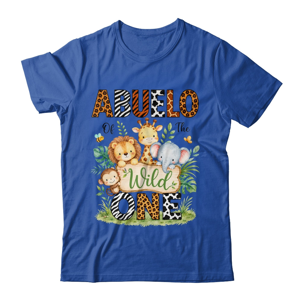 Abuelo Of The Wild One First Birthday Boy Jungle Safari Shirt & Hoodie | siriusteestore