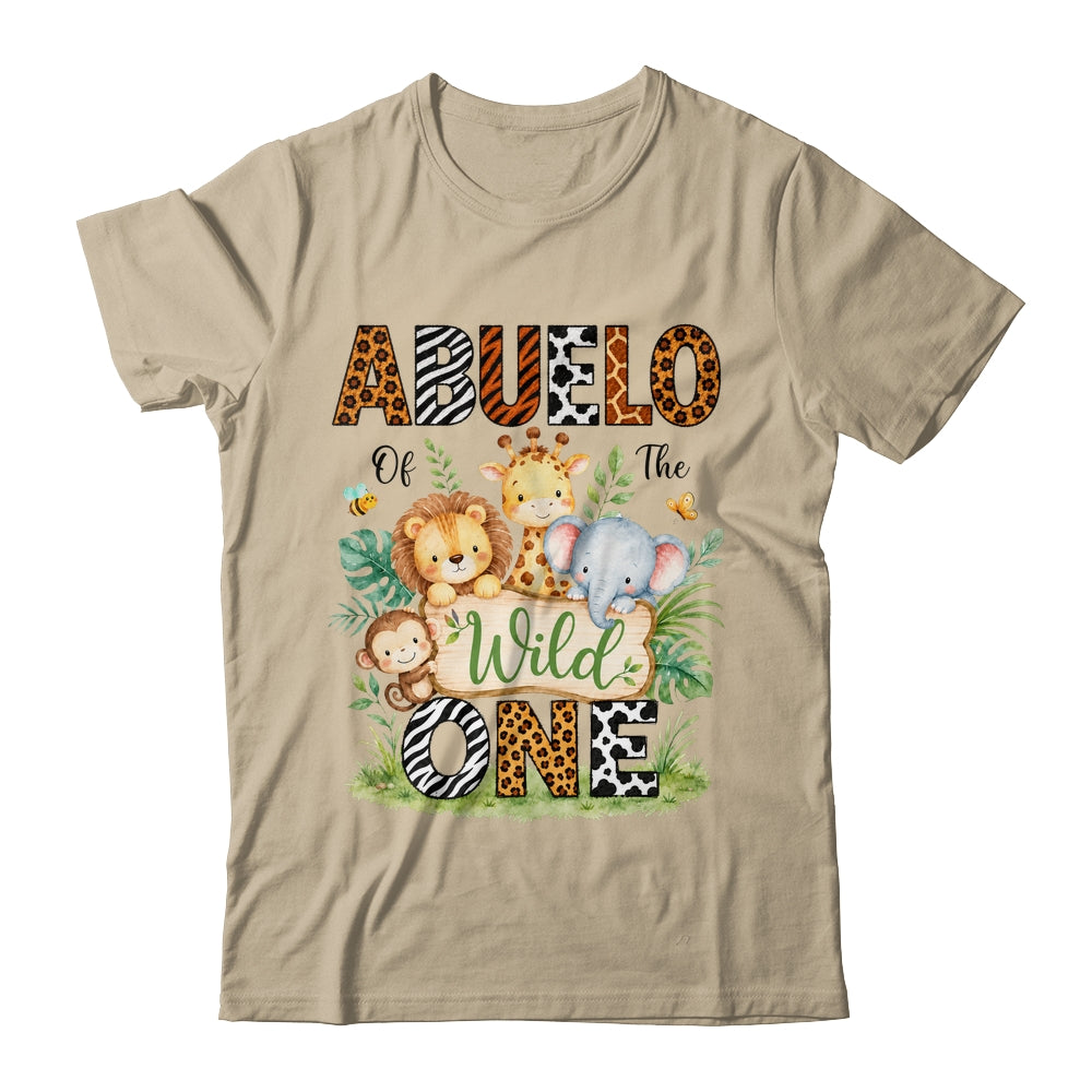 Abuelo Of The Wild One First Birthday Boy Jungle Safari Shirt & Hoodie | siriusteestore