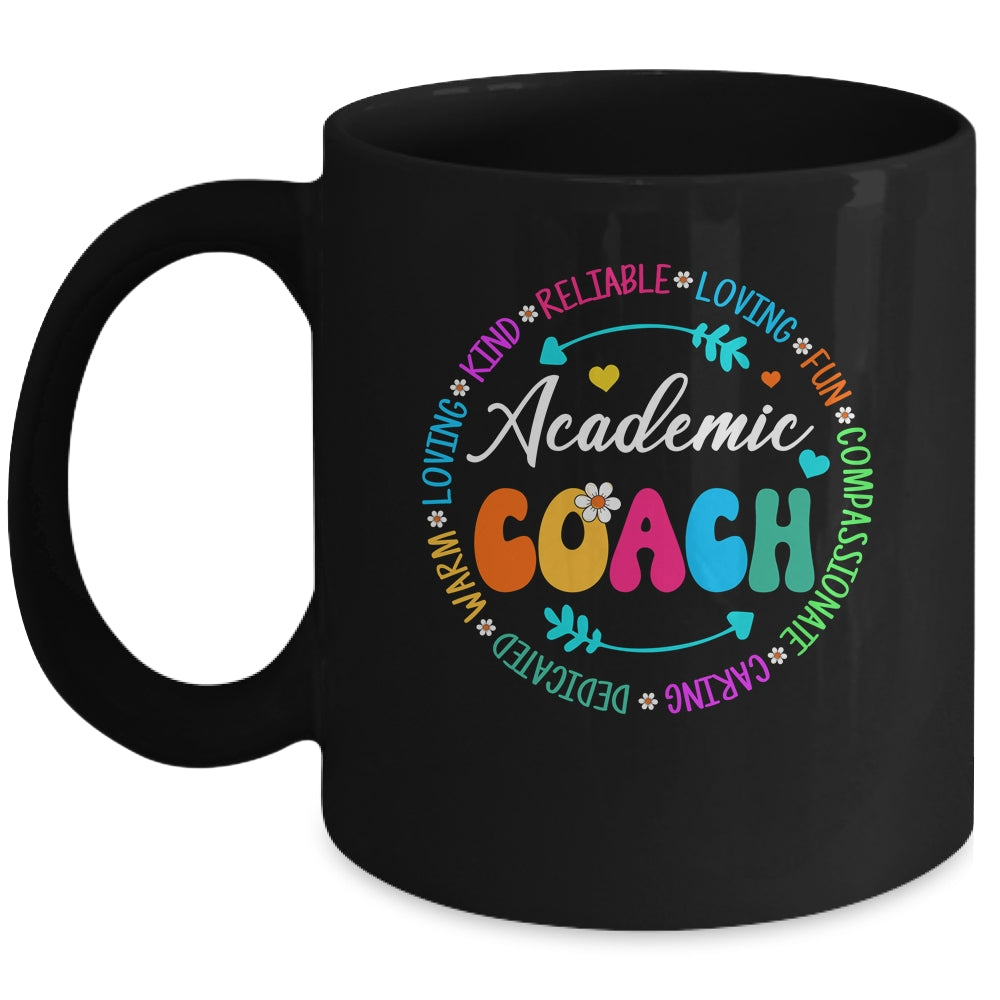 Academic Coach Leader Resource Teacher Reading ESE Learning Mug | siriusteestore