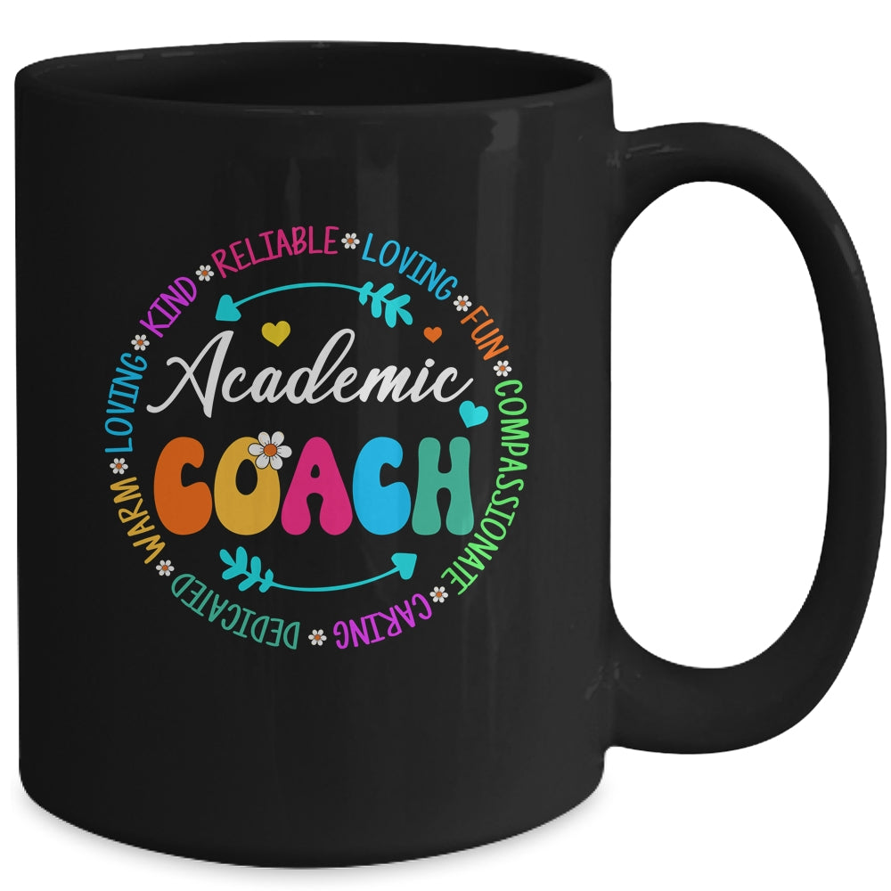 Academic Coach Leader Resource Teacher Reading ESE Learning Mug | siriusteestore