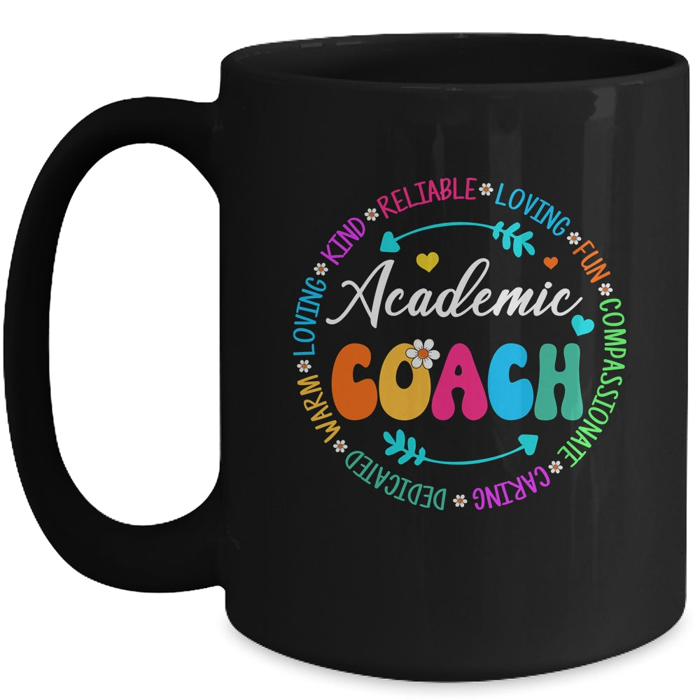Academic Coach Leader Resource Teacher Reading ESE Learning Mug | siriusteestore