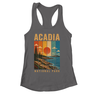 Acadia National Park Maine USA Outdoor Vintage Hiking Shirt & Tank Top | siriusteestore