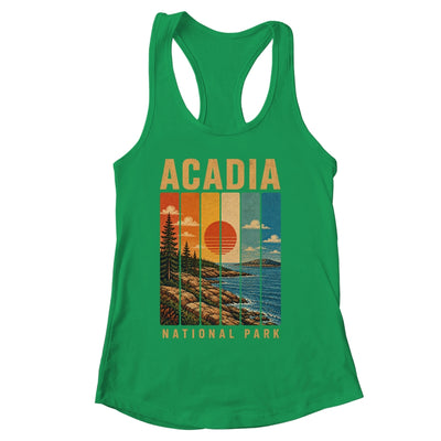 Acadia National Park Maine USA Outdoor Vintage Hiking Shirt & Tank Top | siriusteestore