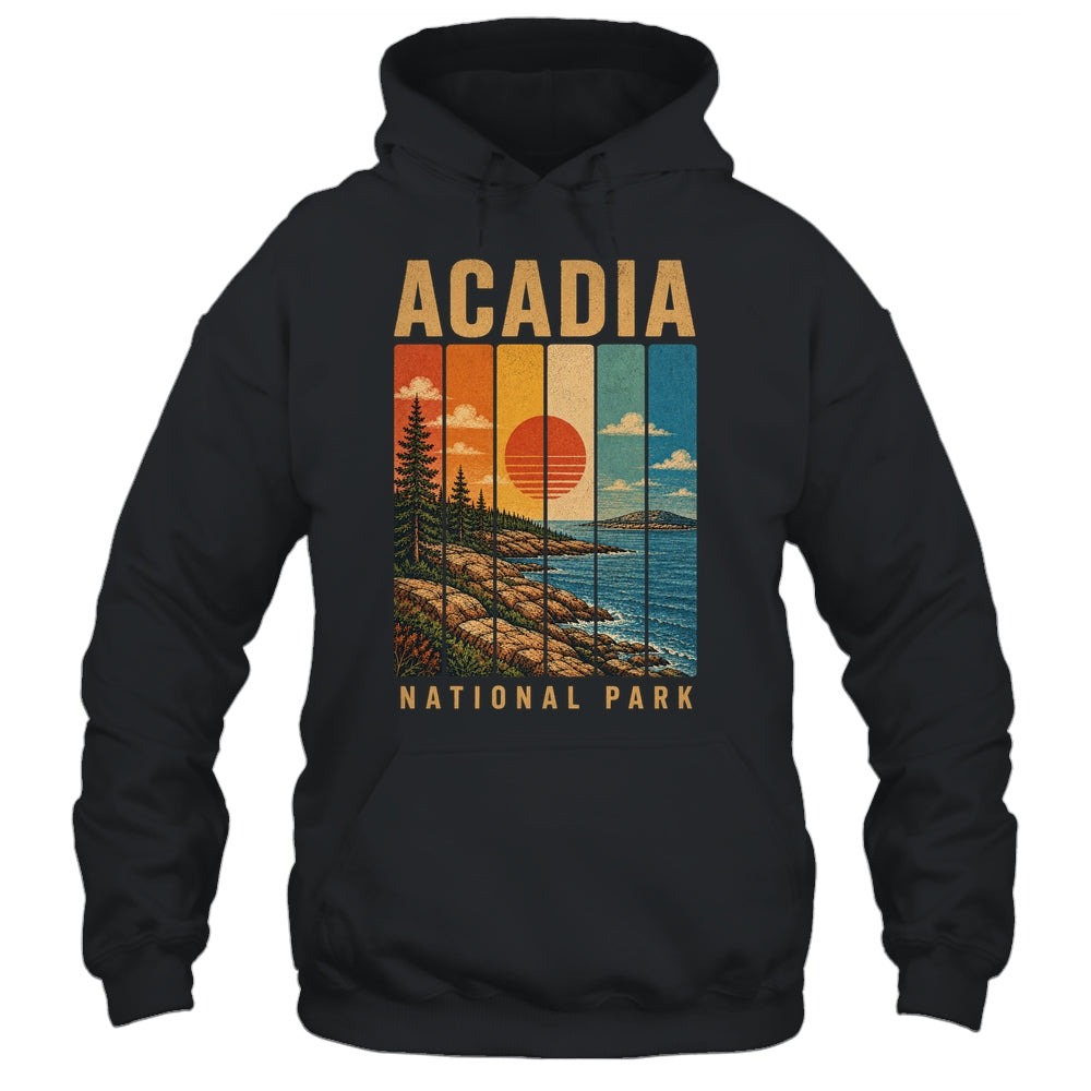 Acadia National Park Maine USA Outdoor Vintage Hiking Shirt & Tank Top | siriusteestore