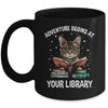 Adventure Begins At Your Library Summer Reading 2024 Cat Mug | siriusteestore