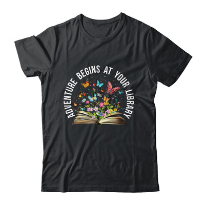 Adventure Begins At Your Library Summer Reading 2024 Shirt & Tank Top | siriusteestore