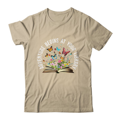 Adventure Begins At Your Library Summer Reading 2024 Shirt & Tank Top | siriusteestore