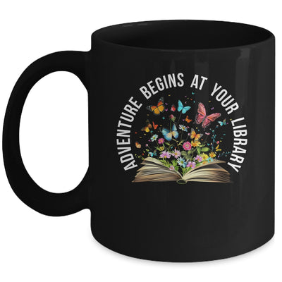 Adventure Begins At Your Library Summer Reading 2024 Mug | siriusteestore