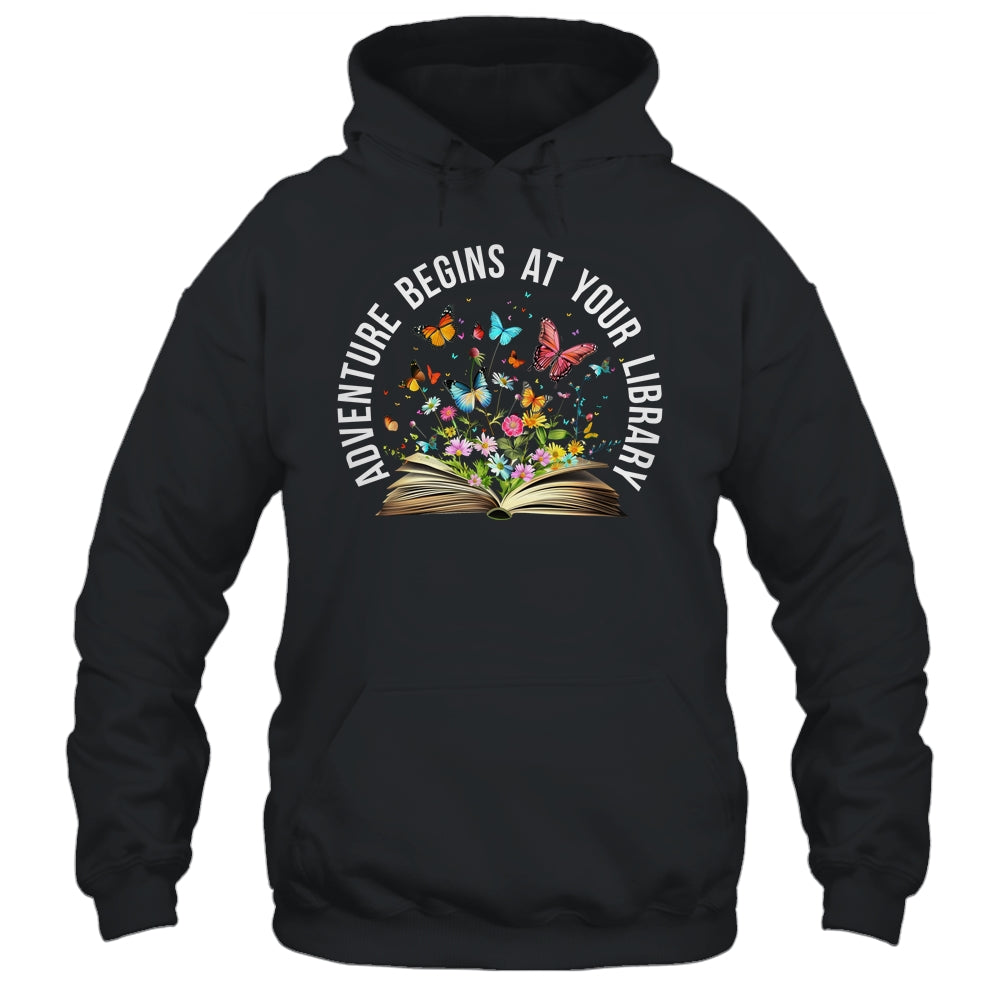 Adventure Begins At Your Library Summer Reading 2024 Shirt & Tank Top | siriusteestore